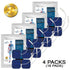 Ultra Premium: Optimal Comfort2"x2" Blue Cloth Electrodes